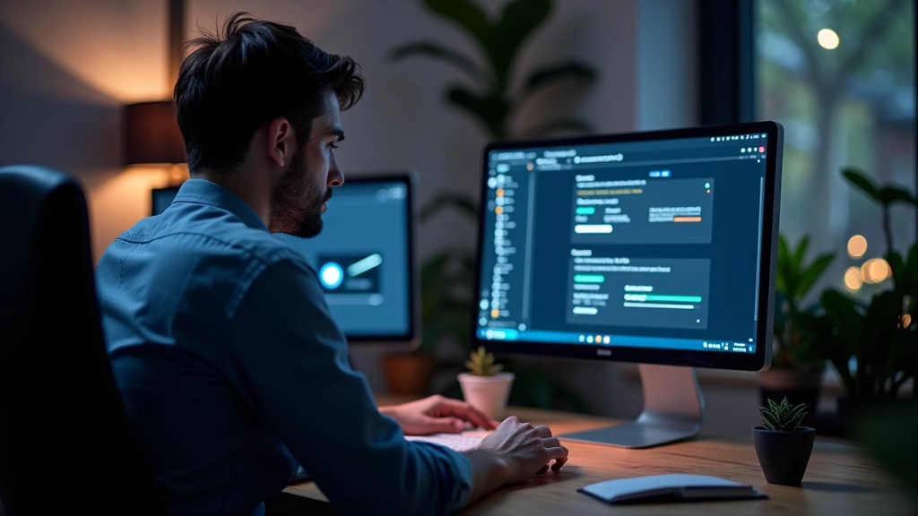 Interface web moderne montrant des animations de survol sur les boutons et les champs de saisie, design contemporain avec effets de transition fluides
